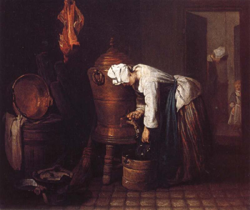 Jean Baptiste Simeon Chardin The Water Urn Sweden oil painting art